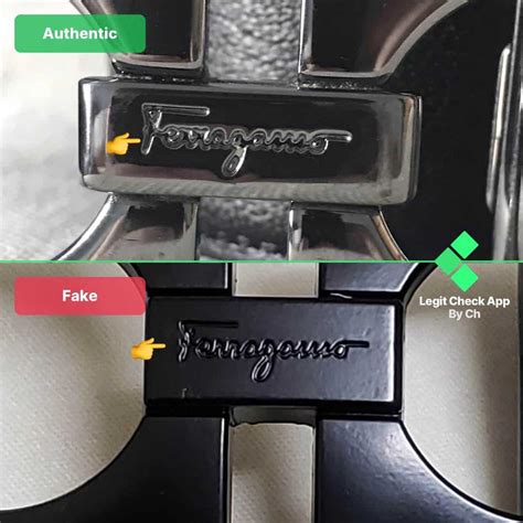 salvatore ferragamo bermuda original vs fake|ferragamo scam examples.